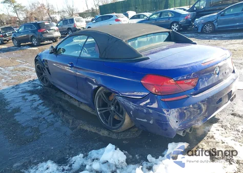 2016 BMW M6 z USA, uszkodzony, nr VIN WBS6G9C50GD932213